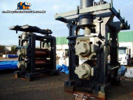 Line for the manufacture of aluminum sheets