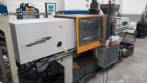 Injection molding machine for PS pots and lids 80 tons Himaco with Refrisat chiller