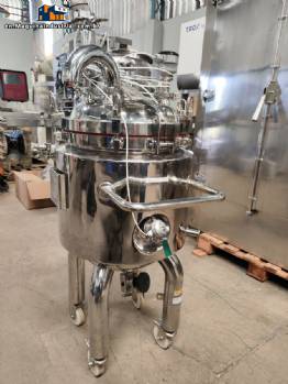 Steel human injection handling reactor 316 stainless  50 L