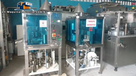 Automatic filling and sealing machine Milainox