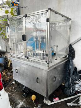 Rotary filling machine with 8 stainless steel nozzles, 316L, Brasholanda