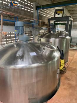 Reactor tank 5,000 L RDS Inox