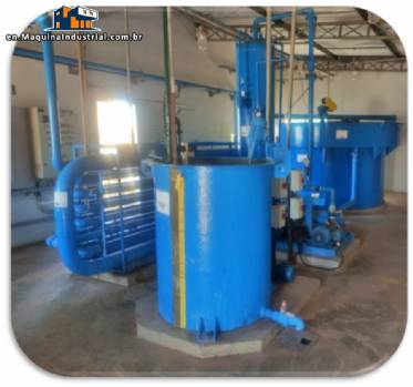 Dissolved air flotation system, treatment plant, 30 m�/h, Consultec PA