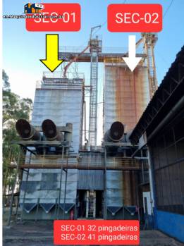 Grain drying tower dryer seeds agricultural products corn Kepler Weber