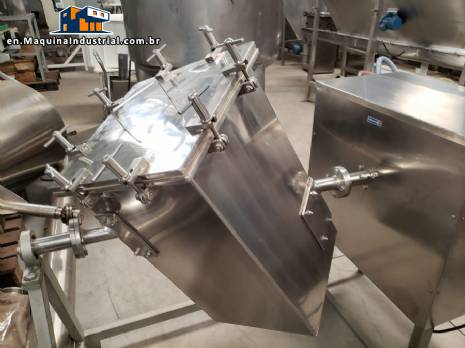 Stainless steel bin Erli mixer