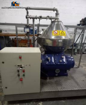 Stainless steel centrifuge for the production of juices, beers and wines Alfa Laval VNPX