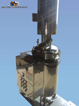 Pressure reactor for 200 liters in stainless steel