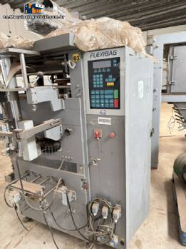 FABRIMA Flexibag vertical screw packaging machine for powdered products.