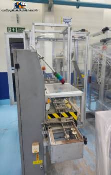 Automatic cellophane wrapping machine for cartons Multipack IMA