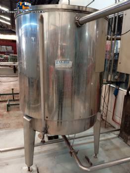 Zegla 1000 liter stainless steel storage tank