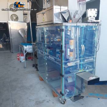 Line for manufacturing and deep freezing of savory and sweet snacks 15,000 units per hour