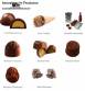 Vonin One Shot Dispenser for Sweet Chocolates with 3 Nozzles