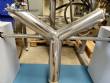 Benchtop Y V mixer for laboratories