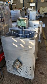 Pan 80 litres mixer with heating system