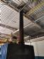 Gas-fired steam boiler with horizontal fire-tube burner Collins