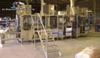In-line thermoforming filling and sealing machine for fruit and dairy drinks of the FFS Bisignano