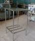 Stainless steel table 800 mm x 800 mm