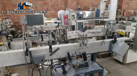 Automatic double head labeling machine for self-adhesive labels Bauch Campos