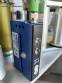 Labeling machine for dropper bottles with double printhead transparent stainless steel label