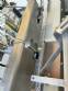 Labeling machine for dropper bottles with double printhead transparent stainless steel label