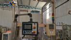 Automatic stainless steel labeling machine with two heads for Narita self-adhesive labels