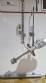 Stainless steel agitator, disperser, mixer, and homogenizer.