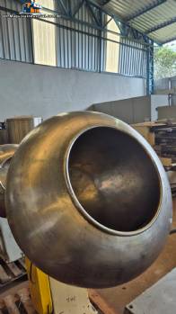 Pear-shaped coating pan, 350 liters