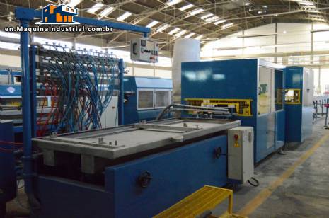 Double screw PVC extruder Bausano