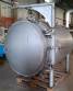 Stainless steel horizontal pressure vessel