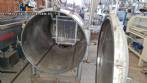Stainless steel horizontal pressure vessel