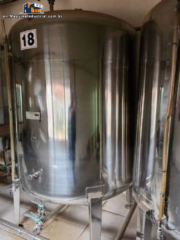 Zegla stainless steel mixing tank 3000 liters