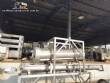 Rotary tube drum and stainless steel screw conveyor mixer for feed