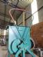 Internal stainless steel paddle mixer with 2 shafts