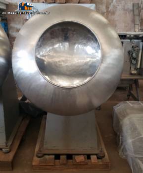 Stainless steel flat drageer