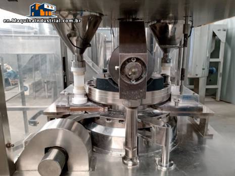 Rotary medication compressor