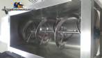 Stainless steel ribbon blender mixer for powders, 50 liters.