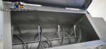 Stainless steel ribbon blender mixer for powders, 50 liters.
