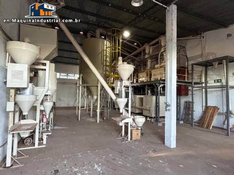 Complete line of corn mill grinding 2000 kg