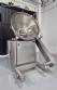 Handtmann vacuum stuffer with twister and tilting elevator, up to 6,000 kg per hour.