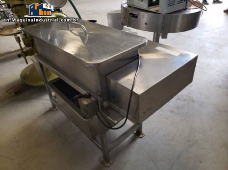 Mixer ribbon blender for powder products