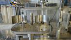 Stainless steel filling machine for beer liquids in Brabeer bottles