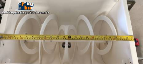 Bravaeco 50 liter stainless steel ribbon blender with internal coating