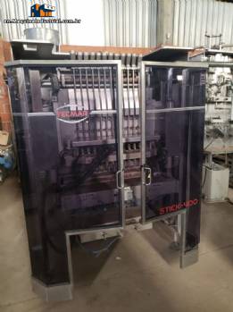 IMA Tecmar 12-way stick sachet filling machine for liquid powders.