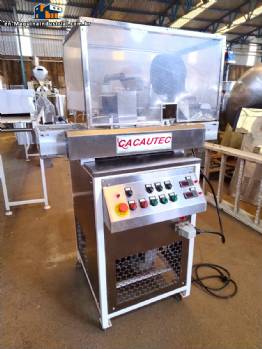 Cacautec tempering machine with coating machine Cacautec tempering machine with coating machine