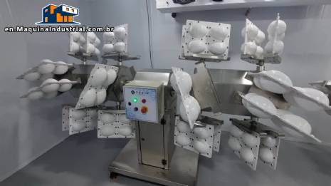 Centrifuge for Easter chocolate eggs FEPIR 32 books Centrifuge for Easter chocolate eggs FEPIR 32 books