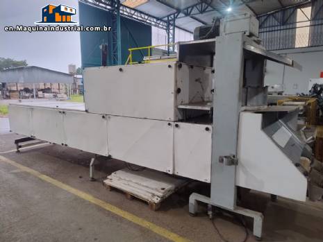 Chocolate Granule Extruder with Cooling Tunnel Chocolate Granule Extruder with Cooling Tunnel