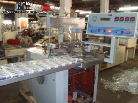 Complete line of packing of cigarettes Complete line of packing of cigarettes