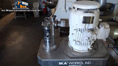 IKA dispersing, emulsifying and homogenizing mill 500 kg/h IKA dispersing, emulsifying and homogenizing mill 500 kg/h