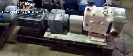 JEC Pumps lobe pump for viscous products. JEC Pumps lobe pump for viscous products.