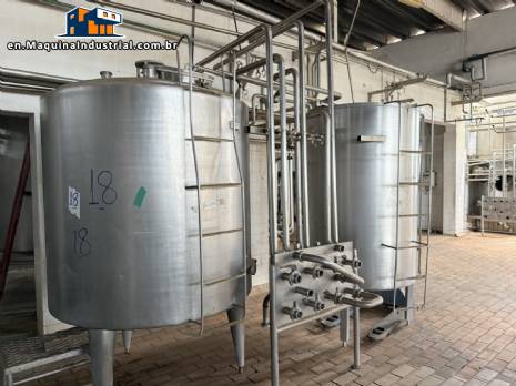 Stainless steel storage tank Stainless steel storage tank